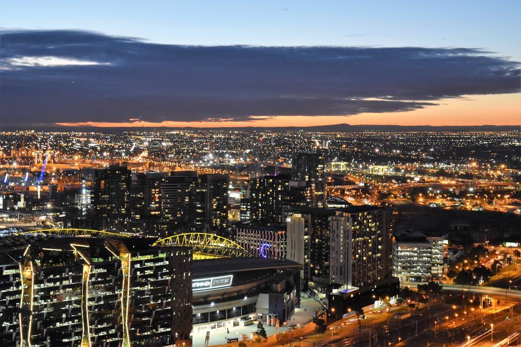 Melbourne Skyhigh Apartments Dış mekan fotoğraf