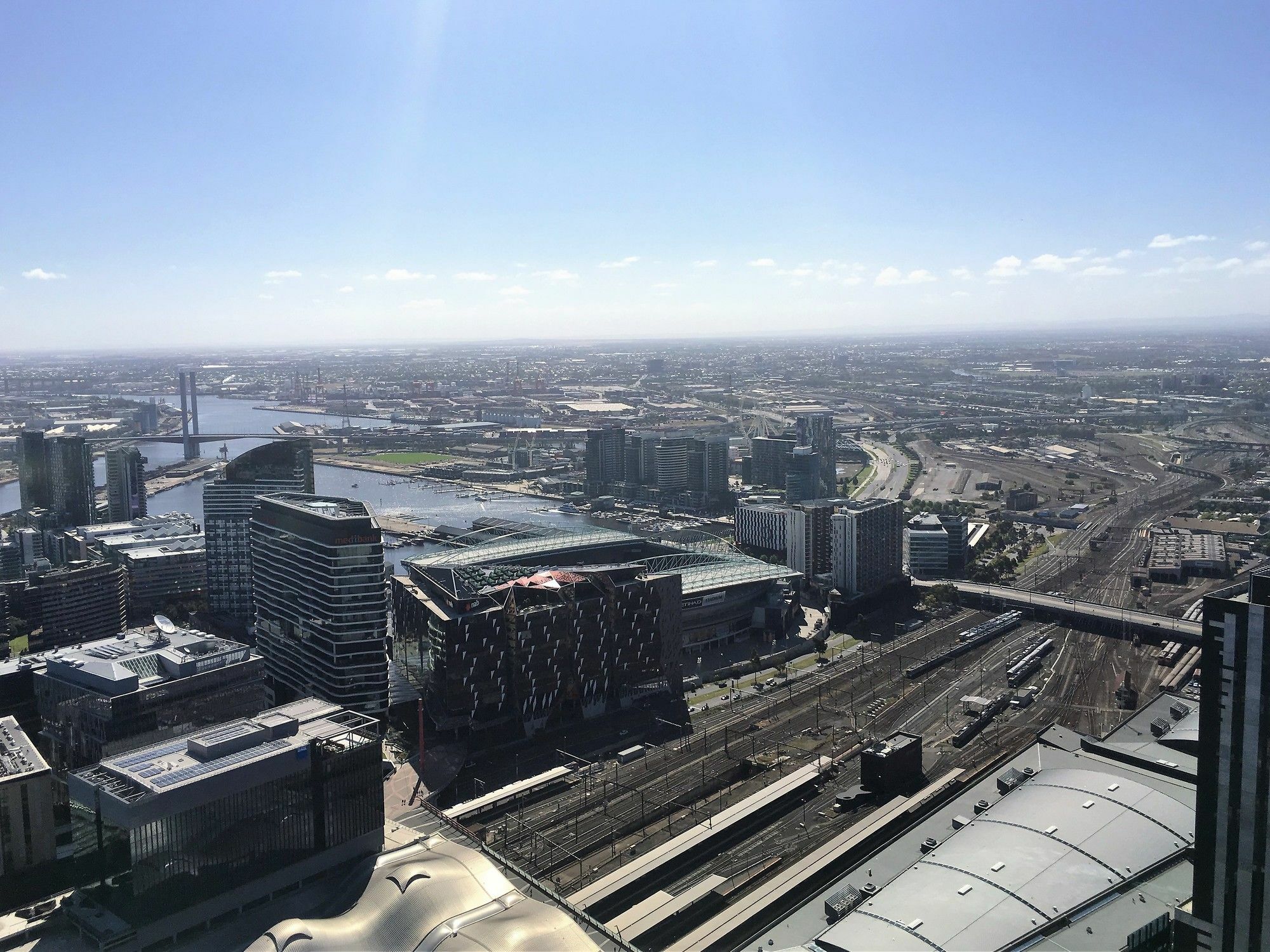 Melbourne Skyhigh Apartments Dış mekan fotoğraf